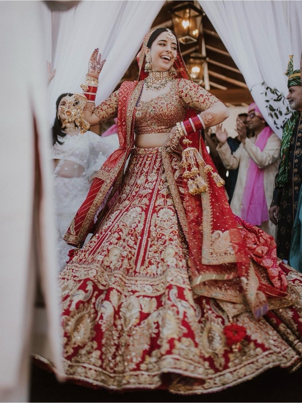 Rimple and Harpreet Bridal Lehenga Set